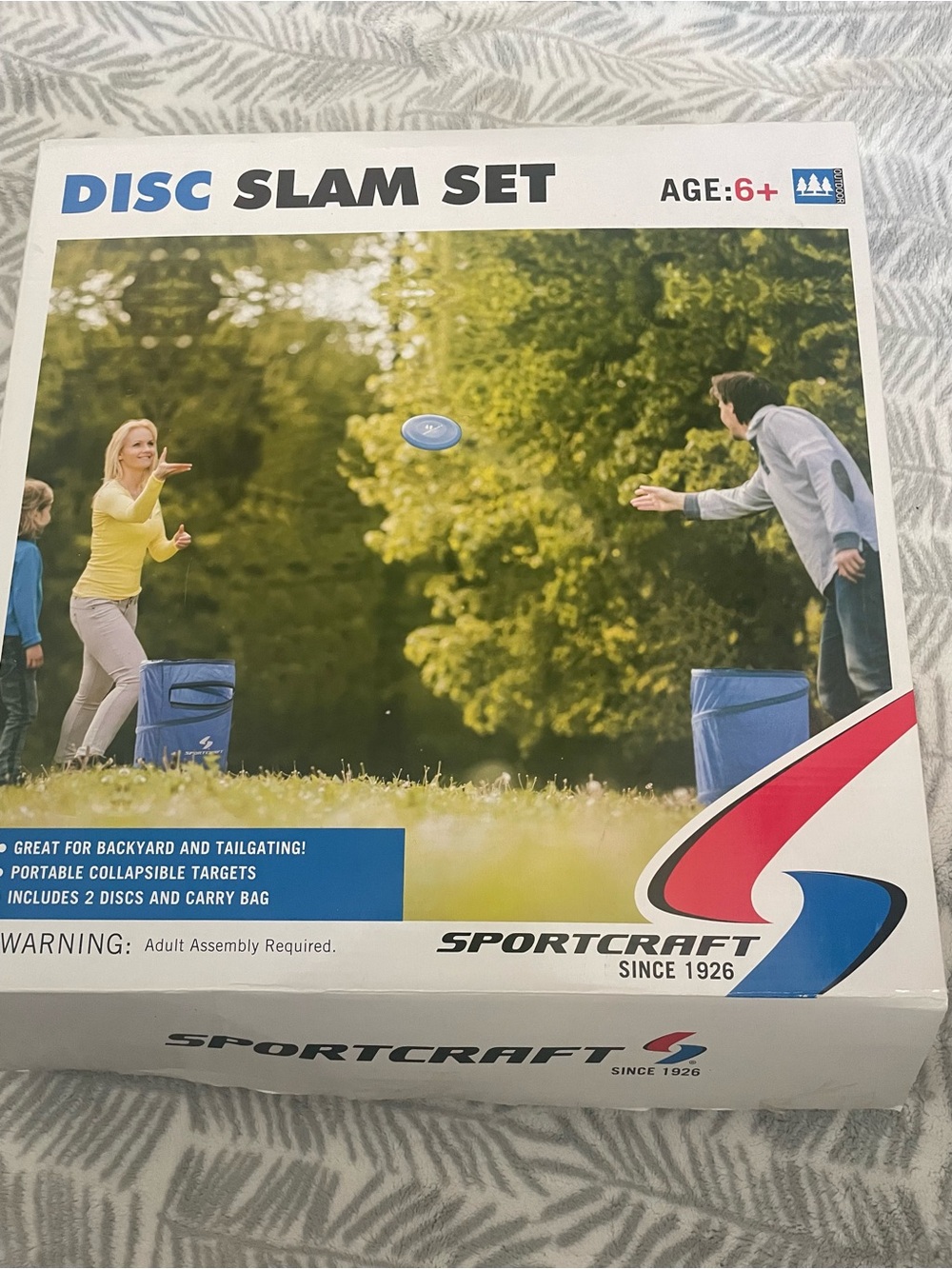 Disc Slam Set backyard game.